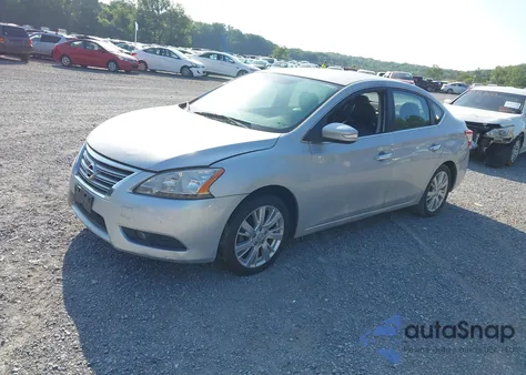 2013 Nissan Sentra Sl из США, поврежденный, VIN 3N1AB7AP5DL696806